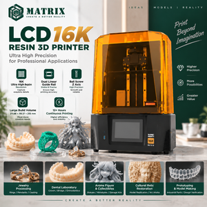 Impresora 3D LCD de Gran Volumen 16K para Diseño de Joyería, Restauración Dental y Fabricación Creativa - Product Image 1