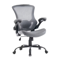 Chaise de bureau ergonomique moderne et confortable en maille intégrale, personnalisable en couleurs, pour salle d'attente, salle de réunion et usage domestique