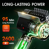 Brosse électrique de nettoyage pour barbecue, sans poils, moteur 11W, rechargeable sans fil 2600mAh, autonomie 90 min avec grattoir