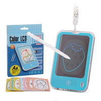 Tablette d'écriture LCD multifonctionnelle pour enfants Zhorya avec effacement à un clic et 26 cartes
