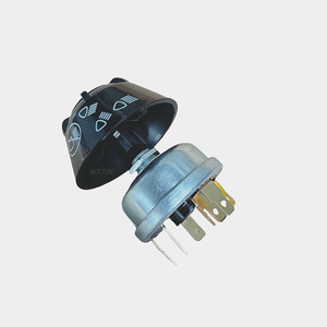 Interruptor Combinado Ts118 para Vehículos Agrícolas, Control de Bocina e Iluminación para Tractores Internacionales 964248M1 1668816M2 - Product Image 1