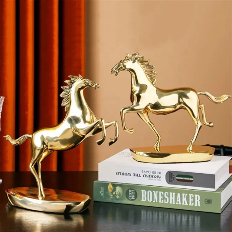 Copper Horse Modern Art Crafted Prunkstück Top Seller Home Decor
