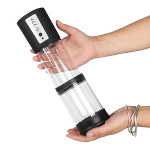 Teleskopik USB şarj gecikme egzersiz seks oyuncakları <span class=keywords><strong>penis</strong></span> pompası erkek masturbator - Product Image 1