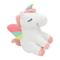 Unicornio de peluche super suave, suministros de fiesta, animales de peluche, juguetes de unicornio