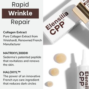 Crema Intensiva para Ojos con Ácido Hialurónico Elensilia 20 Mililitros Cuatro Estaciones Estilo Japonés y Coreano Antiarrugas Energizante Cuidado de la Piel - Product Image 4