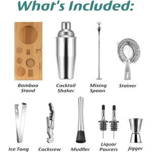 Vendita calda <span class=keywords><strong>Set</strong></span> da 10 pezzi <span class=keywords><strong>Set</strong></span> da <span class=keywords><strong>Cocktail</strong></span> Boston <span class=keywords><strong>Set</strong></span> <span class=keywords><strong>Set</strong></span> personalizzato <span class=keywords><strong>per</strong></span> <span class=keywords><strong>fare</strong></span> <span class=keywords><strong>Cocktail</strong></span> Martini in acciaio inox Bartending Kit da Bar <span class=keywords><strong>Set</strong></span> regalo - Product Image 2