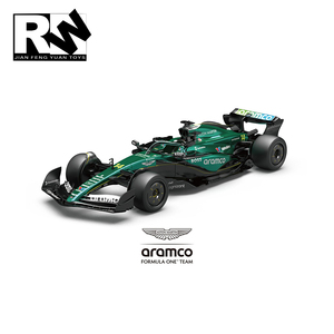 JFY RW Voiture de course télécommandée sous licence F1 1/20 2.4G 4 canaux en métal <span class=keywords><strong>Aston</strong></span> <span class=keywords><strong>Martin</strong></span> Formule 1 Jouets pour enfants - Product Image 2