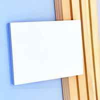 Bloc-notes transparent coloré et créatif pour bloc-notes Notes autocollantes en PET avec papier kraft papier offset en carton Type de facture produit