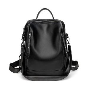 Nuovo zaino all'ingrosso stile coreano studenti borsa per libri zaino da <span class=keywords><strong>donna</strong></span> in morbida <span class=keywords><strong>pelle</strong></span> PU con Logo del marchio personalizzato - Product Image 6