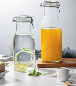 <span class=keywords><strong>Barattoli</strong></span> in Vetro Rotondi Sigillati <span class=keywords><strong>per</strong></span> <span class=keywords><strong>Alimenti</strong></span> con Coperchi e Linguette Trasparenti <span class=keywords><strong>per</strong></span> una <span class=keywords><strong>Chiusura</strong></span> Sicura, Best-seller - Product Image 2