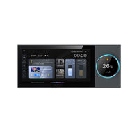 Panneau de commande intelligent à écran tactile de 6 pouces pour la maison intelligente Zigbee Gateway avec l'application Tuya Smart Life pouvant connecter 4 haut-parleurs
