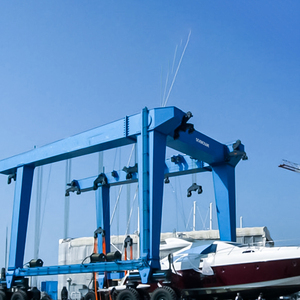 Grúa portavasos móvil marina súper pesada de 1200t con ruedas de caucho para elevación de embarcaciones, grúa pórtico para mega embarcaciones, transportador de orugas para fábrica - Product Image 3