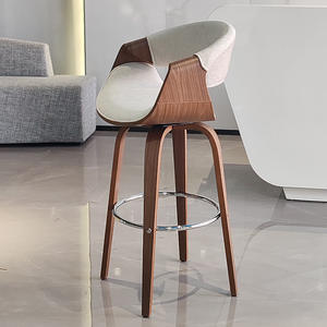 Nouvelles chaises <span class=keywords><strong>de</strong></span> salle à manger industrielles modernes pour cuisine, café, restaurant, bar, tabourets en bois - Product Image 3