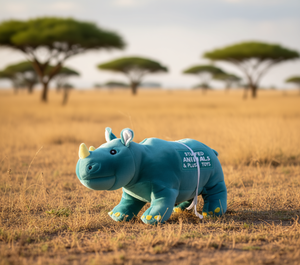 Peluche de Rinoceronte Animal World de 31cm-50cm, Eléctrico, para Niños de 2 a 4 Años, Unisex - Product Image 2