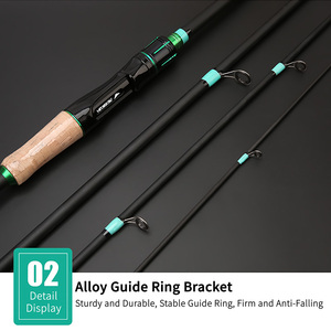 Leurre coulée Baitcasting tige filature <span class=keywords><strong>canne</strong></span> à pêche voyage <span class=keywords><strong>carpe</strong></span> tige articulée leurre tige pour bar chinois - Product Image 6