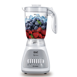 Blender électrique 300W, Licuadora Eléctrica, capacité de 1,5L, 10 vitesses, lames en acier inoxydable, facile à nettoyer - Product Image 3