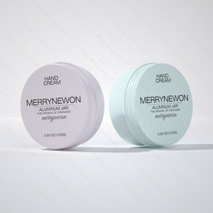 Hot Selling Aluminum Beauty Tin Cream Containers Cosmetic Tin Aluminium Jar Cosmetic 30ml 60ml 80ml 100ml Cream Packaging - Product Image 3