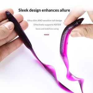 Señuelo de Pesca Artificial de Acero Inoxidable, 15cm 20cm, para Pesca en Mar a Larga Distancia, Señuelo de Anguila, 5 Piezas L45 L46 - Product Image 4