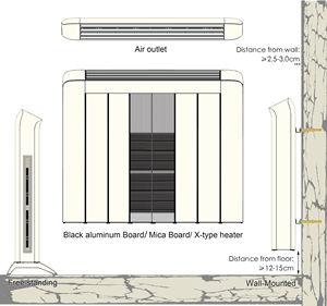 <span class=keywords><strong>Chauffage</strong></span> d'appoint <span class=keywords><strong>à</strong></span> faible consommation d'énergie, <span class=keywords><strong>à</strong></span> <span class=keywords><strong>inertie</strong></span> thermique, <span class=keywords><strong>à</strong></span> panneau céramique en pierre, <span class=keywords><strong>à</strong></span> surchauffe, <span class=keywords><strong>à</strong></span> coque en aluminium, B07C 1500W - Product Image 3