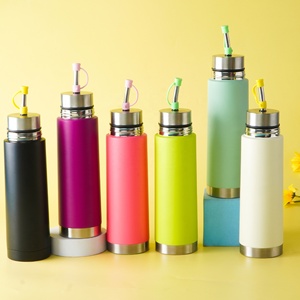 Borraccia Multifunzionale 3-in-1 a Doppio Strato con Isolamento Sottovuoto per Tè <span class=keywords><strong>Mate</strong></span> Sudamericano, Ideale per Sport all'Aperto - Product Image 1