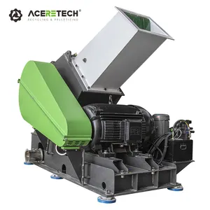 Fully Automatic GP560/1000 PP PE PVC PET Recycling All Kinds Of Pipes Plastic Crusher Machine