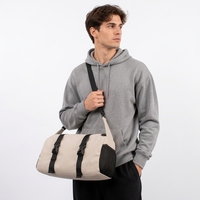 Sac messager personnalisé, sac de sport et de voyage à bandoulière unique en PU imperméable avec fermeture éclair, sangle réglable, unisexe