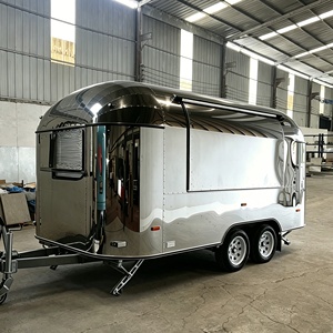 35 Camions <span class=keywords><strong>de</strong></span> restauration mobiles en fibre <span class=keywords><strong>de</strong></span> verre et aluminium, avec miroir magique, pour pizzas, nachos et bonbons, prêts à être expédiés - Product Image 3