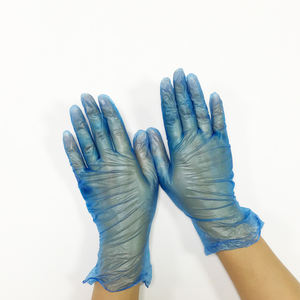 <b>Disposable</b> latex free vinyl <b>gloves</b> powder free blue S/M/L/XL factory direct sale Made in China with CE certificate - Product Image 6