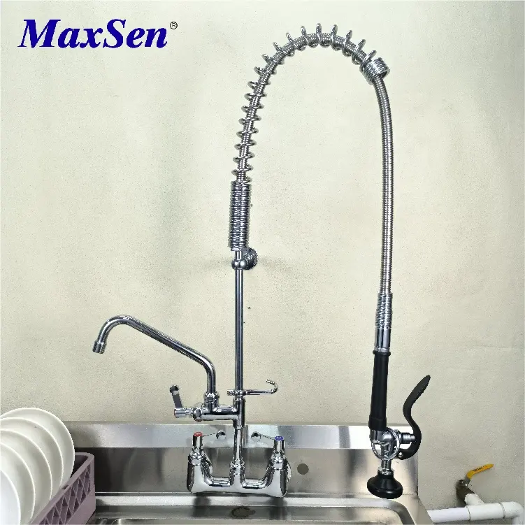 2023 Pre rửa phun xử lý thương mại nhà bếp prerinse cánh tay Mixer tap phun Vòi Nước Nhà Bếp