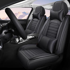 Funda de asiento de lujo para General Motors con envolvente para todas las estaciones, protección de cuero Nappa transpirable, conjunto completo de 5 asientos - Product Image 3