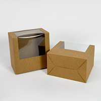 Boîte d'emballage pour casquette de baseball, noire, transparente, avec fenêtre pliable, boîte en papier pliable, impression offset, logo imprimable