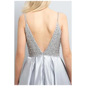 New Product Hot Sale Elegant Prom Dresses Party Maxi Sequin Evening Dress Prom Dress