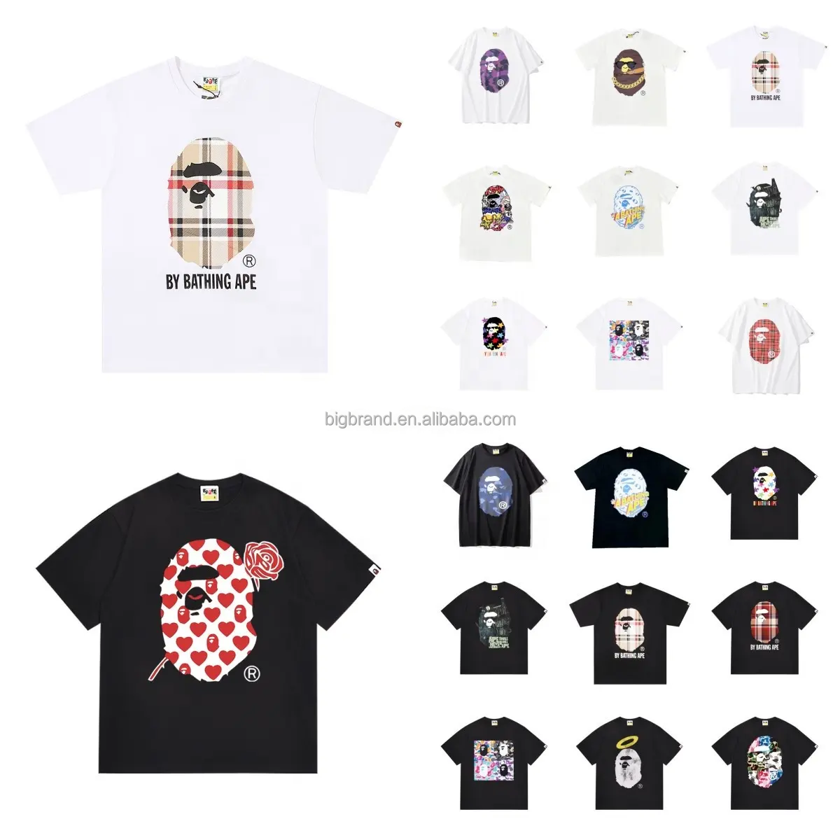 camiseta de stock de moda: