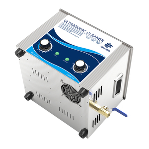 Siêu âm sạch hơn 15L máy giặt điều khiển cơ khí thép không gỉ SUS304 với bộ đếm thời gian và sưởi ấm siêu âm làm sạch - Product Image 5