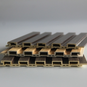 แผงติดผนัง WPC <span class=keywords><strong>Kayu</strong></span> สไตล์การตกแต่งที่ทันสมัยสำหรับ honduras - Product Image 6
