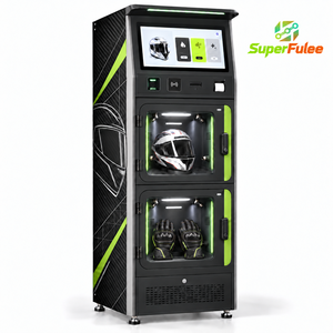 เครื่องล้างหมวกกันน็อคอัตโนมัติ SuperFulee แบบหยอดเหรียญ พร้อมหน้าจอสัมผัส บริการตนเอง ระบบคลาวด์ - Product Image 1