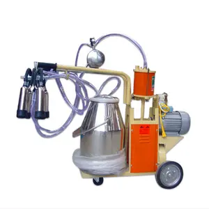 Milking Machine sheep Goat Double Head Electric Automatic Vacuum Pump Manual Milking Machine Electric Impulse Milker