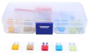 Kit de porte-fusible automatique Micro 2 coloré fusibles en cuivre pour voitures camions bateaux rupture thermique tension nominale 32V - Product Image 2