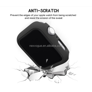 [Matériau anti-jaunissement] Étui de montre transparent de couleur unie durable, compatible avec <span class=keywords><strong>Apple</strong></span> <span class=keywords><strong>Watch</strong></span> Series 10 - Product Image 2