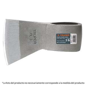 Truper ML-4-1/2 4-1/2 lb testa d'ascia in acciaio per uso medio - Product Image 1