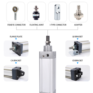 उच्च गुणवत्ता वाले सोवे मॉडल DNC-63-25-PPV-A न्यूमेटिक सिलेंडर सीधे प्रतिस्थापन के लिए ओएम संगत 16340 - Product Image 2