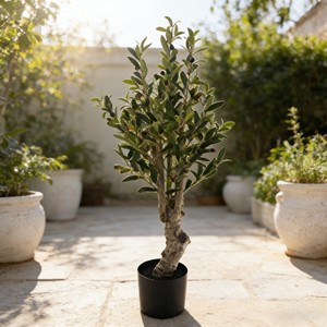 Artificial Olive <b>Tree</b>-<b>Plastic</b> Evergreen Wedding & Christmas Decor - Product Image 6