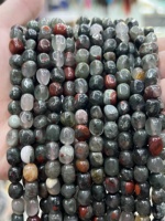 Vente en gros de perles de pierre de forme irrégulière de 6 à 8 mm, perles de pierre d'agate améthyste en forme de copeaux, perles de pierres précieuses pour la fabrication de bijoux