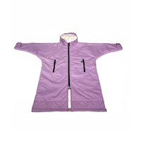 Parka de bain unisexe grande taille personnalisée, populaire, imperméable, entièrement zippée, doublure polaire, pour l'hiver et la plage