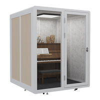 Cabine de travail acoustique insonorisée pour bureau, cabine téléphonique, isolation acoustique pour le travail au bureau