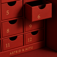 Boîte de calendrier de l'avent personnalisée en forme d'arche, 24 jours, compte à rebours de Noël, boîte de calendrier de bijoux de luxe, emballage cadeau