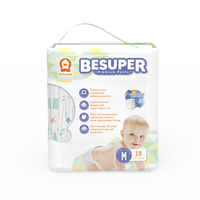 Pañales Desechables para Bebé, Suaves y Transpirables, Prevención de Fugas 3D, OEM ODM