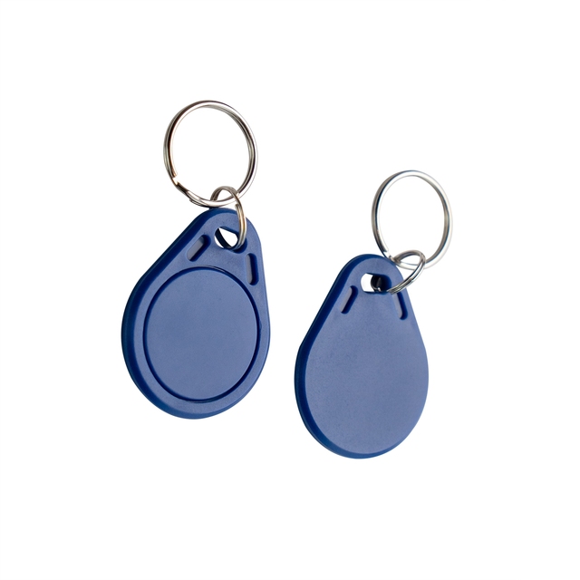 RFID Key Fob 13.56MHz Token Key Tags for Access Control System - Blue
