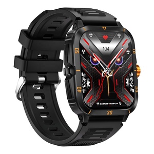 KT71 hommes 3ATM étanche Smartwatch AI Assistant vocal 430mAh longue veille Sports de plein air <span class=keywords><strong>montre</strong></span> intelligente Bt appel carré <span class=keywords><strong>Da</strong></span> <span class=keywords><strong>Fit</strong></span> - Product Image 3