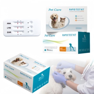 Vet Dog Canine EHR LYM ANA CHW Ehrlichia-Lyme-Anaplasma-Heartworm Combo Test <strong>Kit</strong> - Product Image 3